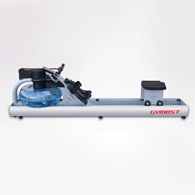 吉姆思(GYMOST)劃船器 家用水阻劃船機(jī) 靜音劃艇商用健身器材風(fēng)阻液阻劃水器6202