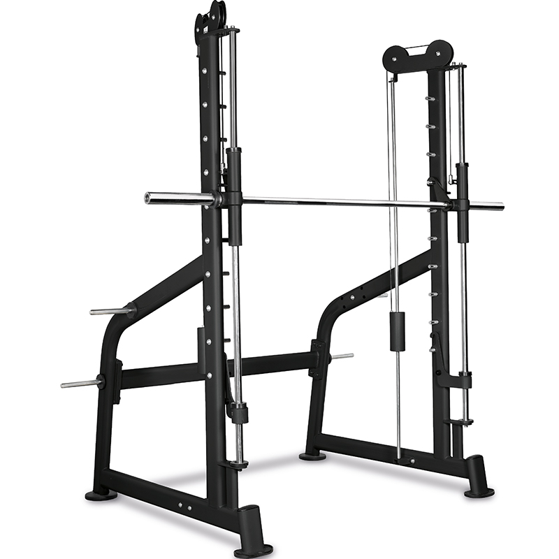 必艾奇(BH)商用史密斯機(jī)L350BJ多功能綜合訓(xùn)練器力量訓(xùn)練器 史密斯機(jī)+訓(xùn)練凳+155KG杠鈴片+2.2M杠鈴桿