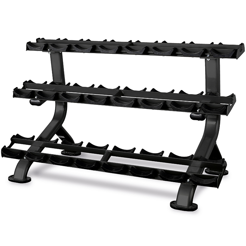 必艾奇(BH) L875B三層啞鈴架進(jìn)口健身器材商用史密斯多功能綜合訓(xùn)練 (12付)加全套啞鈴