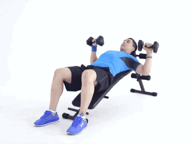 動(dòng)作避免完全伸直手臂。